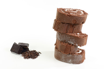 chocolate vanilla roll