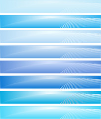 Fototapeta premium Banners set