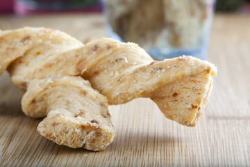 Closeup Cheese Sticks