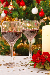 Christmas table