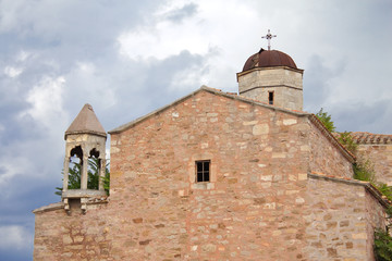 Ancient church in Feodosia, Crimea, Ukraine