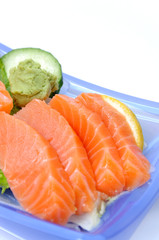 Salmon sushi