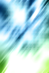 Abstract blue and green blurs halftone dots background