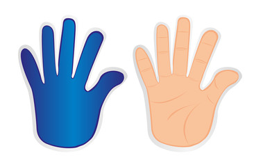 hands stickers