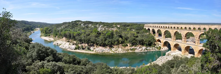 Deurstickers Pont du Gard Pont du Gard