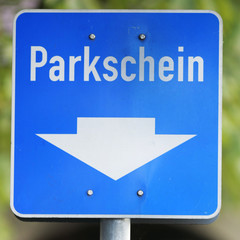 Parkschein