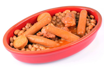 La cassole de cassoulet