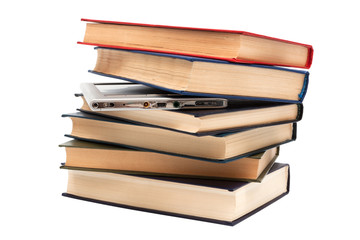 reader and old books