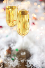 Champagne on New Year's Eve
