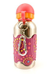 Colorful aluminum water flask © gavran333