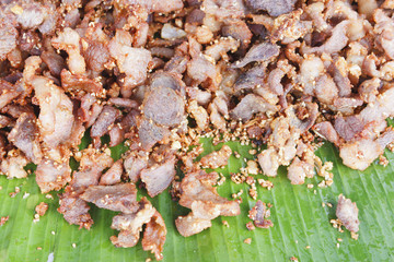 Deep fried pork