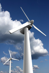 Wind power plants