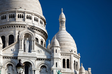 Naklejka premium Basilique Sacré Coeur Montmartre Paris France