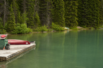 Boat Dock on a Lake