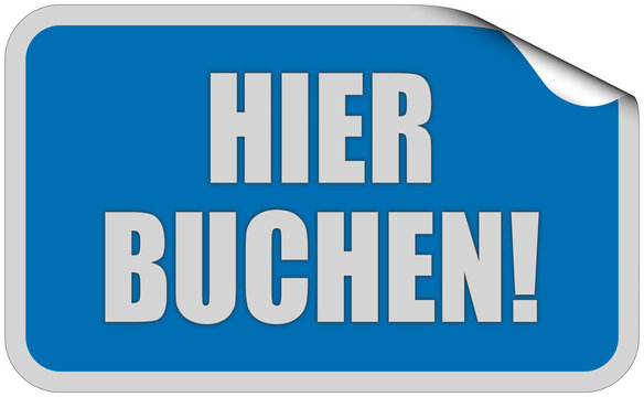 Sticker blau eckig curl oben HIER BUCHEN!