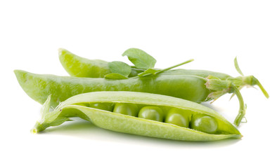 Ripe pea vegetable