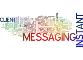 Fototapeta premium Instant Messaging