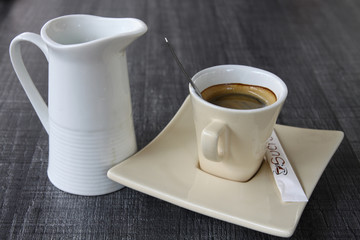 Café en terrasse