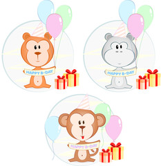 Aniversario, Happy B-day, Covite, Festa Infantil, cha de bebe, convite