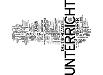 Schulunterricht / Unterricht