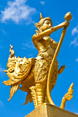 Fototapeta na wymiar Thai style statue 