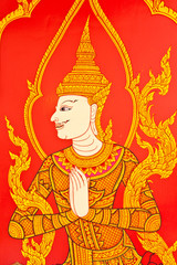 Obraz premium thai painting art