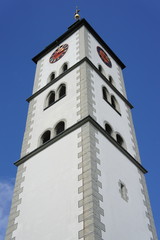 Fototapeta premium Stadtpfarrkirche St. Martin in WANGEN / Allgäu