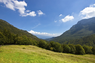 Landscape of Nationalpark Alto Garda