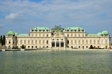 Au palais du Belvédère dans Vienne