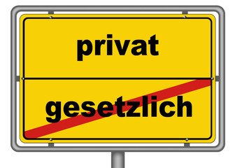 privat gesetzlich