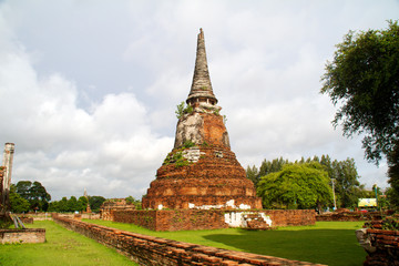 Pagoda at Wat Chaiwattanaram Temple, Ayutthaya, Thailand