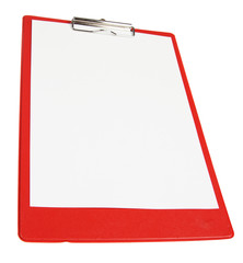 Red paper board