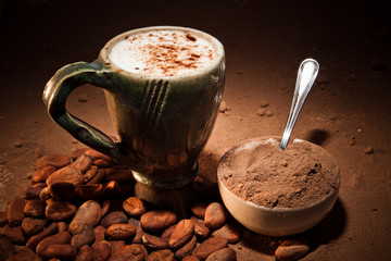 Heiße Schokolade, Tasse Kaffee
