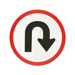 Traffic sign recycled paper