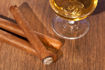 Whisky and cigars