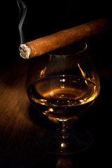 Whisky and cigars