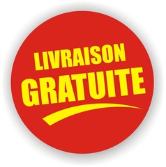 bouton livraison gratuite
