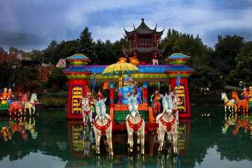 Chinese botanical garden of Montreal.