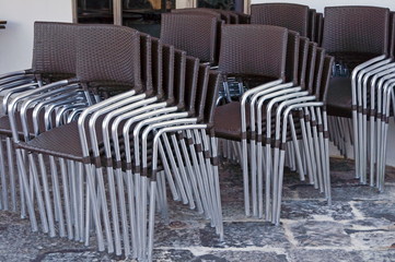 Restaurant-Stühle