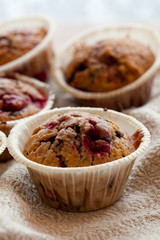 Raspberry muffins