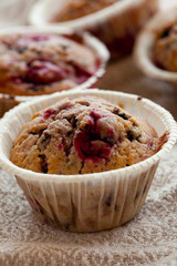 Raspberry muffins