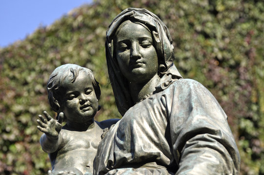 Weimar Donndorf Brunnen Detail