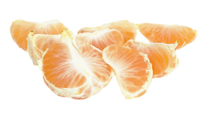 Segments of tangerine.