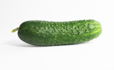 Isolated fresh domestic cucunber