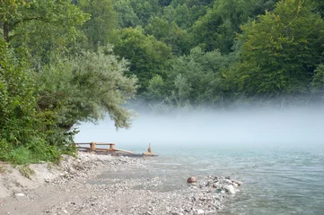  Fog over a river © Dusan Kostic