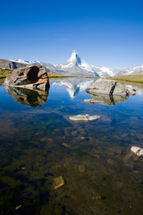 The Stelisee with the Matterhorn in the back