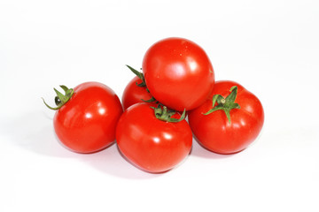 Red Tomatoes isolated