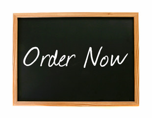 Obraz premium Order Now