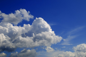 cumulus clouds