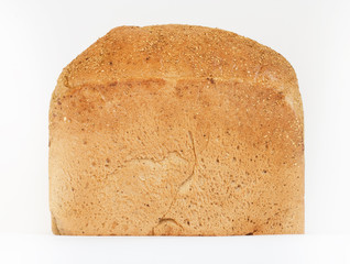 bread on white backgroundon